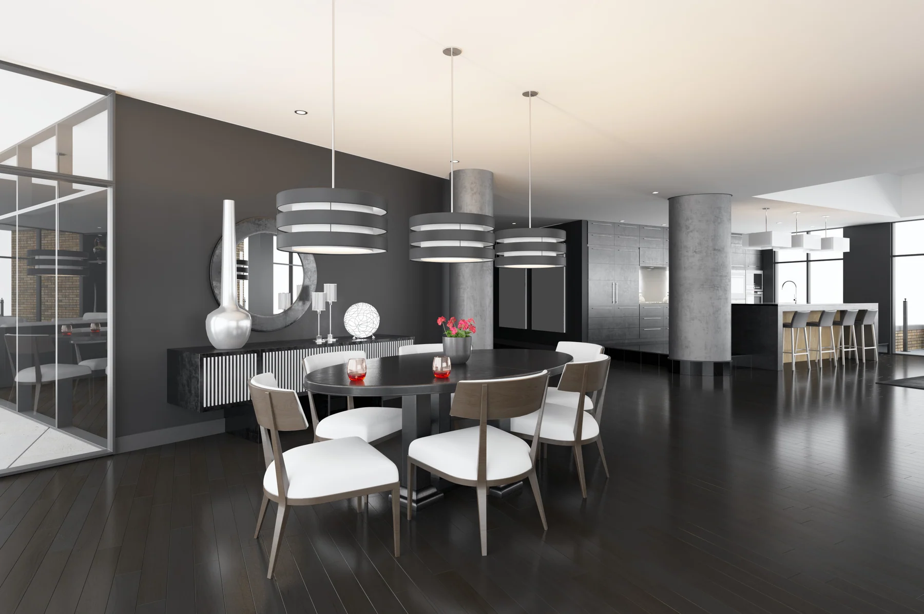 Elegant dining room illustrating a search planned around the full financial picture
